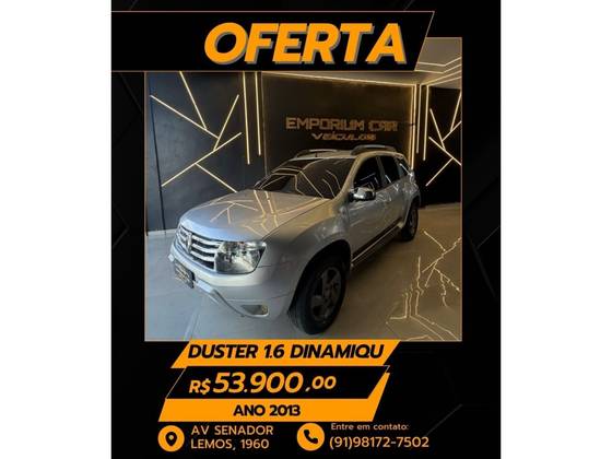 RENAULT DUSTER 1.6 DYNAMIQUE 4X2 16V FLEX 4P MANUAL